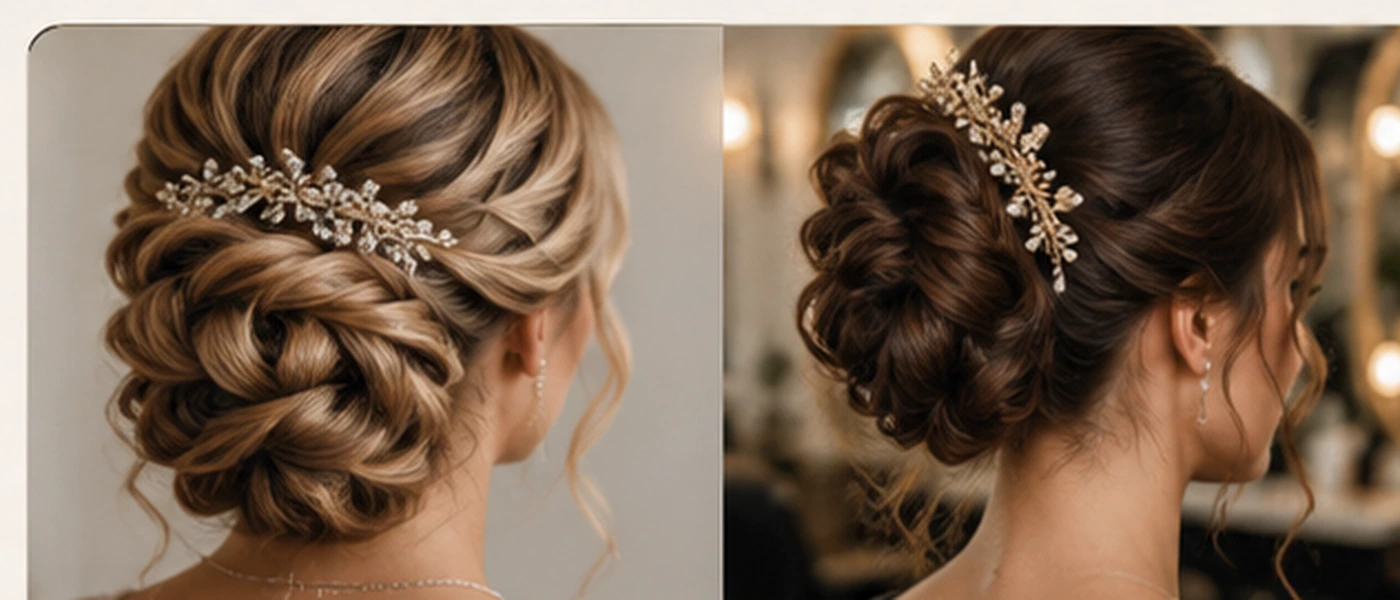 Elegante Hochsteckfrisur Hair Style by Hanife Berlin